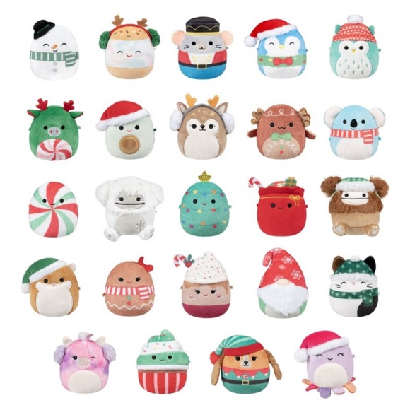 Micromallows by Squishmallows Advent Calendar 2024🎄🎄 24 pcs. - Picture 4 of 4